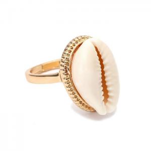 Fashion design ladies finger shell ring