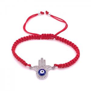 Lucky Hamsa Hand Charm Protection Evil Eye Red String Adjustable Bracelet 