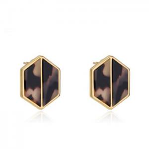 New design acetate lucite stud women earring