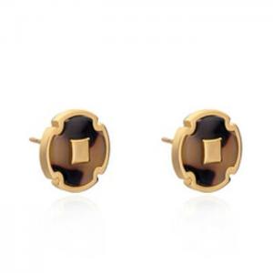 New design acetate lucite stud women earring