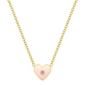 Recycled brass necklace