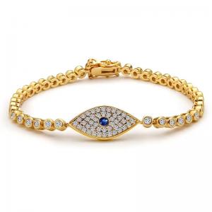 Recycled brass bracelet